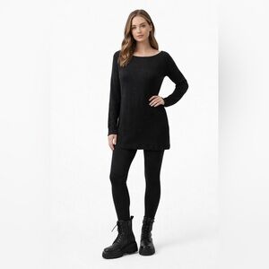 Vintage Ralph Lauren Crewneck Sweater Black Label Linen small minimalist preppy